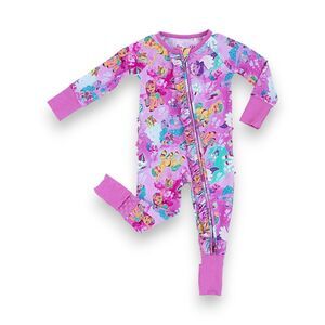 Bums and Roses My Little Pony New Gen Convertible Ruffle Romper 12-18 Months NIB